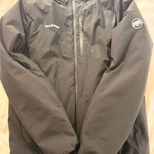 Mammut Men’s Black Performance Jacket with Logo